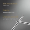 Набор ручек Parker Jotter Core FK61 (CW2093258) Stainless Steel сталь нержавеющая подар.кор. ручка перьевая, ручка шариковая