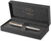 Ручка перьев. Parker Sonnet Core F527 (CW1931504) Stainless Steel GT F сталь нержавеющая подар.кор.
