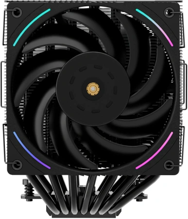 Устройство охлаждения(кулер) Thermalright Phantom Spirit 120 EVO ARGB Soc-AM5/AM4/1200/1700/1851 черный 4-pin 27dB Al+Cu 765gr Ret (PS120-EVO)