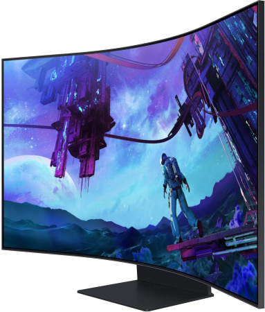 Монитор Samsung 55" S55CG97WNI VA WQ чер HDMI DP USB M/M HAS Piv 165Hz 600cd In Cur