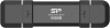 Накопитель SSD Silicon Power USB-C 500GB SP500GBUC3S72V1K DS72 1.8" черный USB-A