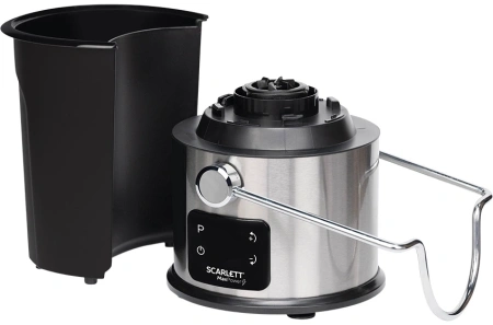 Соковыжималка центробежная Scarlett SC-JE50S62 1600Вт рез.сок.:1000мл. серебристый/черный