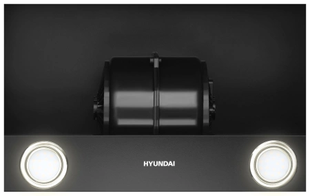 Вытяжка встраиваемая Hyundai HBH 6232 BK черный управление: кулисные переключатели (1 мотор)