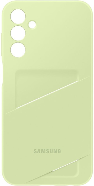 Чехол (клип-кейс) Samsung для Samsung Galaxy A15 Card Slot Case A15 лайм (EF-OA156TMEGRU)