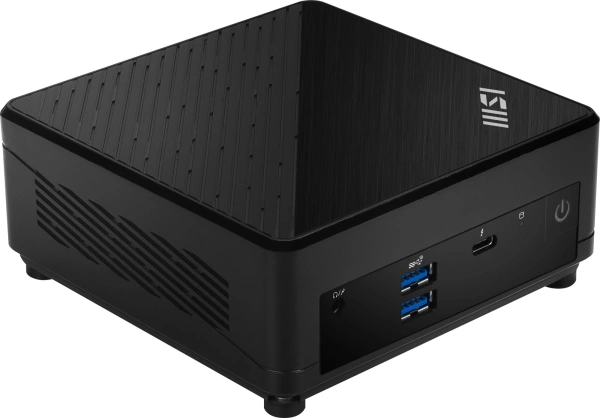 Неттоп MSI Cubi 5 12M-013RU i5 1235U (1.3) 16Gb SSD512Gb Iris Xe Windows 11 Professional 2.5xGbitEth+1xGbitEth WiFi BT 65W черный (9S6-B0A811-298)