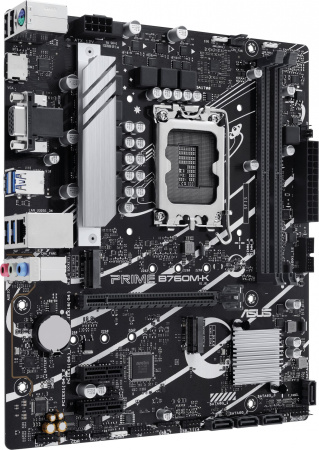 Материнская плата Asus PRIME B760M-K Soc-1700 Intel B760 2xDDR5 mATX AC`97 8ch(7.1) GbLAN RAID+VGA+H