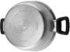 Кастрюля Polaris Rialto 24C 5.4л. d=24см (с крышкой) стальной (015153)