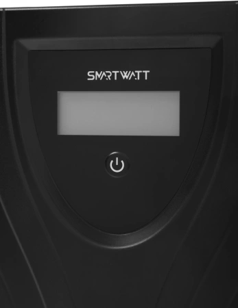 Источник бесперебойного питания Smartwatt UNI PRO LCD 1000 700Вт 1000ВА черный