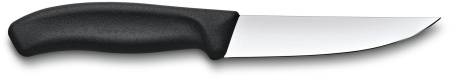 Нож кухонный Victorinox Swiss Classic (6.8103.12B) стальной разделочный лезв.120мм прямая заточка черный блистер