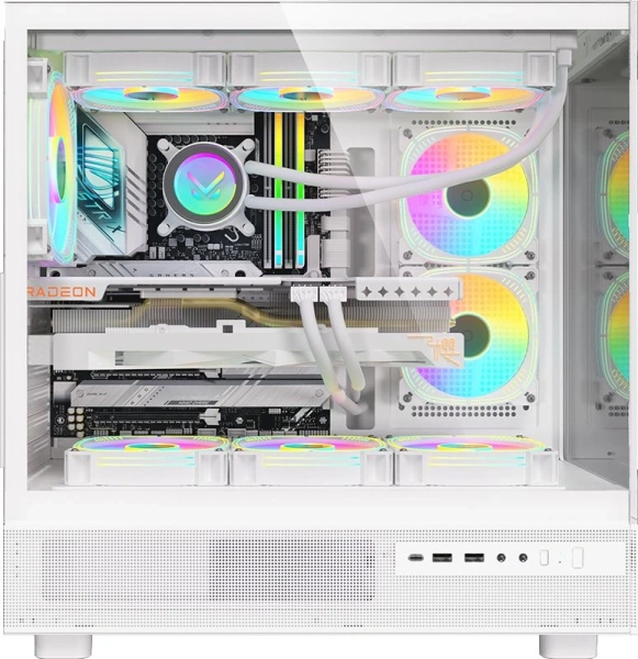 Корпус Formula Crystal Z8 Floe белый без БП ATX 1xUSB2.0 1xUSB3.0 1xUSB3.1 audio bott PSU