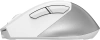 Мышь A4Tech Fstyler FG45CS Air2 белый/серебристый оптическая (2000dpi) silent беспроводная USB для н