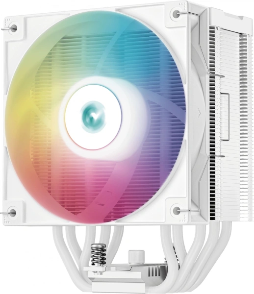 Устройство охлаждения(кулер) Deepcool AG500 Digital Wh ARGB Soc-AM5/AM4/1151/1200/1700 4-pin 29.4dB