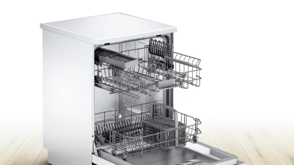 Посудомоечная машина Bosch SMS45DW10Q белый (полноразмерная)