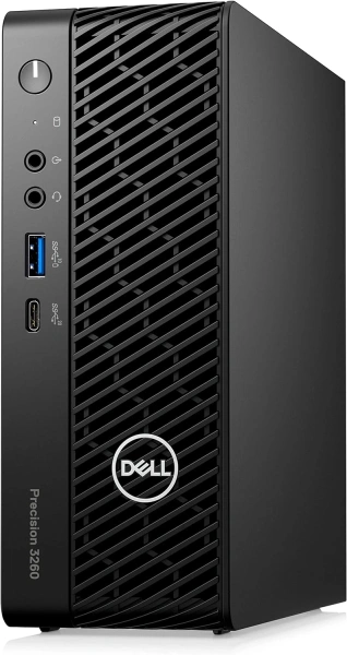 ПК Dell Precision 3260 Compact i5 13500 (2.5) 16Gb SSD512Gb T400 4Gb CR Linux Ubuntu GbitEth 240W мышь клавиатура черный (3260-5620)