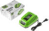 Снегоуборщик электр. Greenworks GD40SSK4