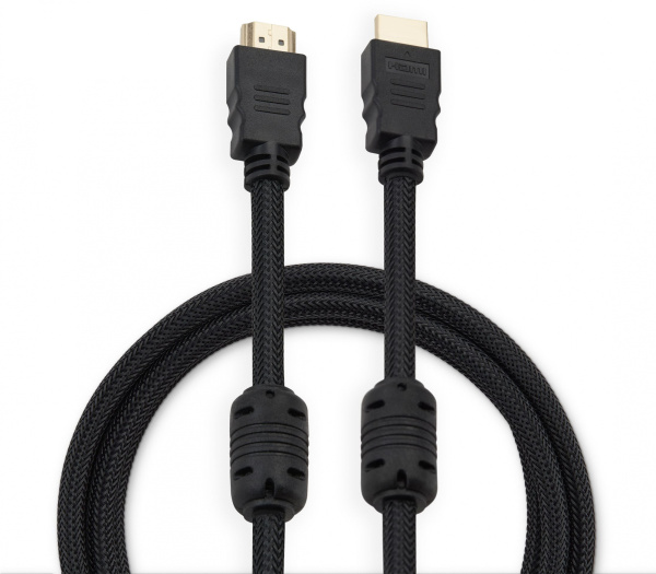 Кабель аудио-видео Buro HDMI (m)/HDMI (m) 10м. феррит.кольца позолоч.конт. черный (HDMI-V1.4-10MC)