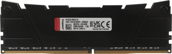 Память DDR4 16GB 3200MHz Kingston KF432C16RB12/16 Fury Renegade Black RTL Gaming PC4-25600 CL16 DIMM