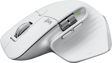 Мышь Logitech MX Master 3S светло-серый оптическая 8000dpi беспров. USB 5but (910-006560)