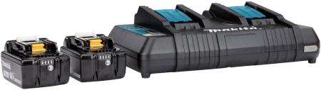 Батарея аккумуляторная Makita BL1850B 18В 5Ач Li-Ion (З/У в компл.) (191L75-3)