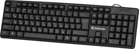 Клавиатура Defender Element HB-520 черный USB