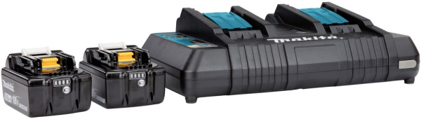 Батарея аккумуляторная Makita BL1850B 18В 5Ач Li-Ion (З/У в компл.) (191L75-3)