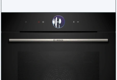 Духовой шкаф Электрический Bosch Serie 8 HBG7361B1 черный