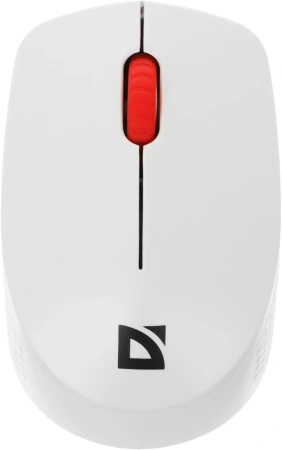 Клавиатура + мышь Defender Milan C-992 клав:белый мышь:белый/красный USB беспроводная Multimedia (45994)