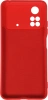 Чехол (клип-кейс) DF для Poco M4 Pro (4G) poOriginal-06 красный (POORIGINAL-06 (RED))