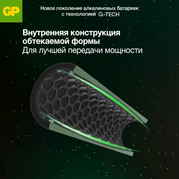 Батарея GP Ultra Alkaline 15AUA21-2CRSBC4 AA (4шт) блистер