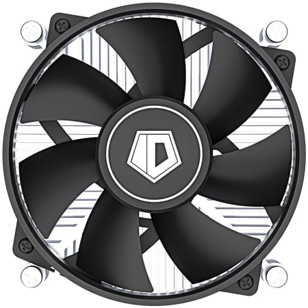 Устройство охлаждения(кулер) ID-Cooling DK-19 PWM Soc-1700/1851 черный 4-pin 14-26dB Al 95W 340gr Ret