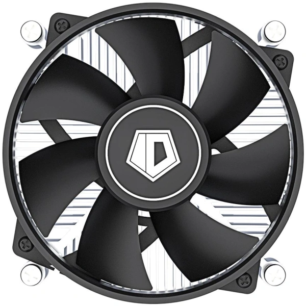 Устройство охлаждения(кулер) ID-Cooling DK-19 PWM Soc-1700/1851 черный 4-pin 14-26dB Al 95W 340gr Ret