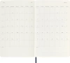 Еженедельник Moleskine ACADEMIC SOFT WKNT Large 130х210мм датир.18мес 208стр. мягкая обложка синий
