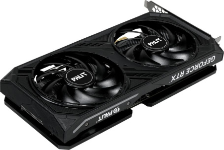 Видеокарта Palit PCI-E 4.0 RTX4060 DUAL NVIDIA GeForce RTX 4060 8Gb 128bit GDDR6 1830/17000 HDMIx1 DPx3 HDCP Ret