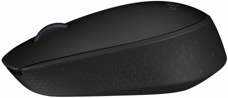 Мышь Logitech B170 черный оптическая (1000dpi) беспроводная USB для ноутбука (2but)