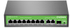 Коммутатор Digma DSP208G-2G-1S-T120 10x1Гбит/с 1SFP 8PoE 8PoE+ 120W неуправляемый