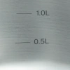 Ковш Rondell Stripes RDS-1635 2л. d=18см (с крышкой) стальной