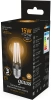 Лампа светодиодная Gauss Filament 102902115 15Вт цок.:E27 груша 220B св.свеч.бел.теп. (упак.:10шт)
