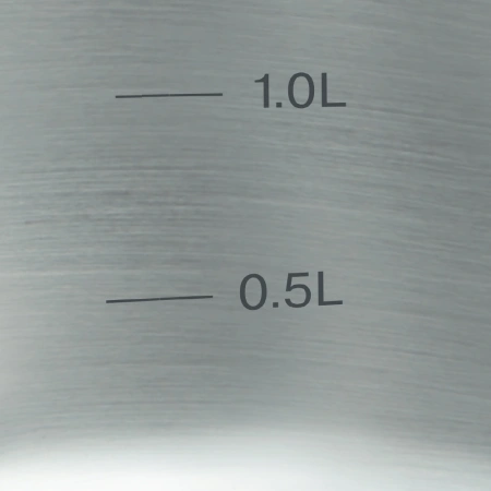 Ковш Rondell Stripes RDS-1635 2л. d=18см (с крышкой) стальной