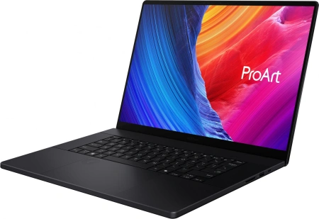 Ноутбук Asus ProArt P16 H7606WV-ME098X Ryzen AI 9 HX 370 32Gb SSD2Tb NVIDIA GeForce RTX4060 8Gb 16" OLED Touch 4K (3840x2400) Windows 11 Professional black WiFi BT Cam (90NB1411-M004Z0)
