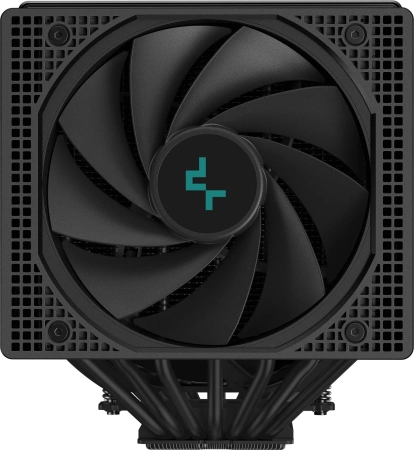 Устройство охлаждения(кулер) Deepcool Assassin IV VC Vision Soc-AM5/AM4/1200/2066/1700/1851 черный 4-pin 29.3dB Al+Cu LCD 300W 1780gr Ret (R-ASN4-BKNVMD-G)