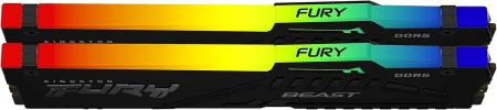Память DDR5 2x8GB 5600MHz Kingston KF556C36BBEAK2-16 Fury Beast Black RTL PC5-44800 CL36 DIMM 288-pi