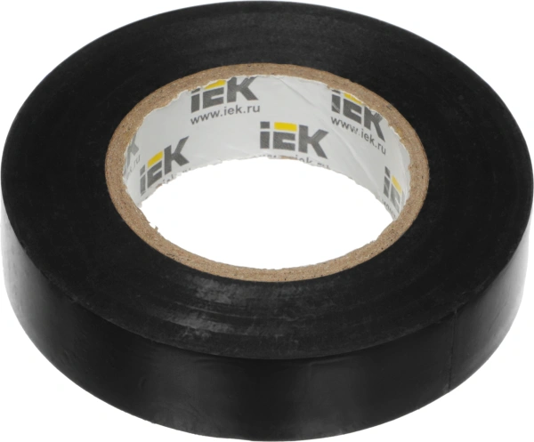 Изолента IEK UIZ-13-10-K02 ш.15мм 20м черный