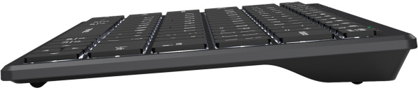 Клавиатура A4Tech Fstyler FX61 серый USB slim LED (FX61 GREY)