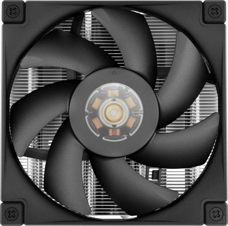 Устройство охлаждения(кулер) Deepcool AN400 Soc-AM5/AM4/1200/1700/1851 черный 4-pin 23.2dB Al 150W 431.4gr Ret (R-AN400-BKNNMN-G)