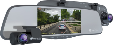 Видеорегистратор Navitel MR255 NV серый 2Mpix 1080x1920 1080p 160гр. MSTAR MSC8339