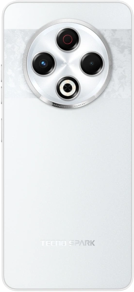 Смартфон Tecno Spark 30 128Gb 8Gb серебристый моноблок 3G 4G 2Sim 6.78" 1080x2436 Android 14 64Mpix 802.11 a/b/g/n/ac NFC GPS GSM900/1800 GSM1900 TouchSc Protect VidConf FM A-GPS microSD max1024Gb