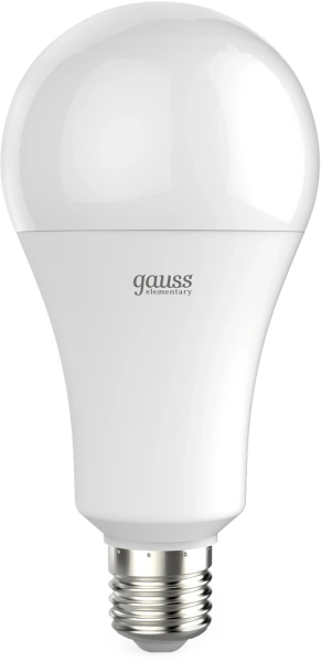 Лампа светодиодная Gauss Elementary A67 35Вт цок.:E27 груша 220B св.свеч.бел.хол. (упак.:10шт) (70235)