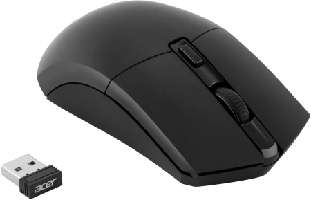 Клавиатура + мышь Acer OKR120 клав:черный мышь:черный USB беспроводная (ZL.KBDEE.007)