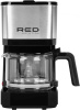 Кофеварка капельная Red Solution RCM-M1528 600Вт черный/серебристый