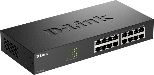 Коммутатор D-Link DES-1016D DES-1016D/I1A 16x100Мбит/с неуправляемый